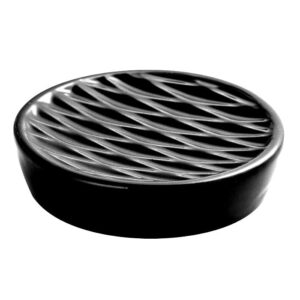 porte savon ceramique noir